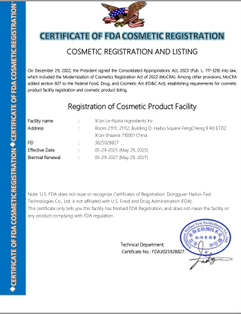 FDA registration1 FDA registration1